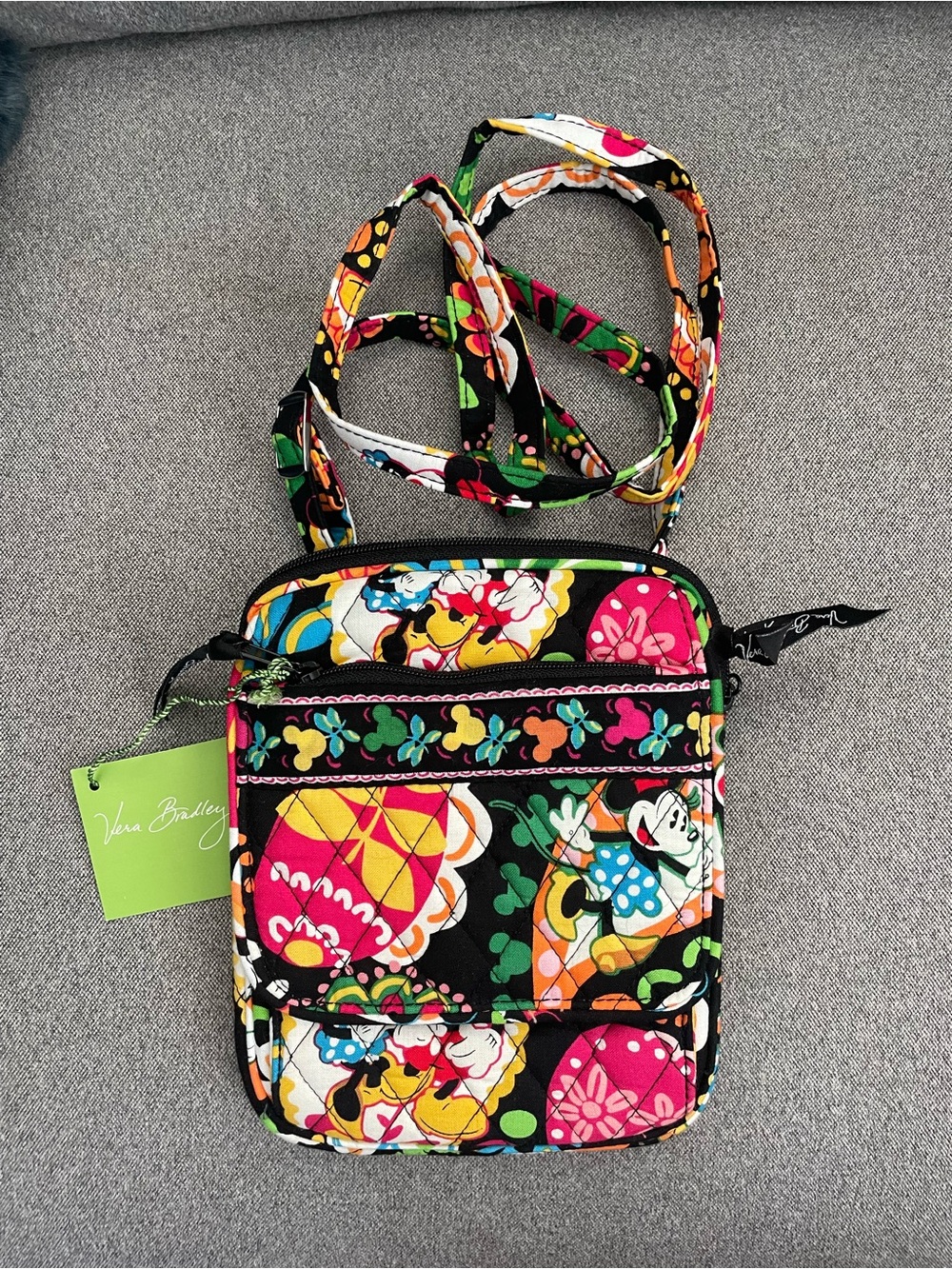 BNWT Vera Bradley Mickey & Minnie Crossbody Bag